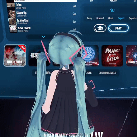 Motion Capture of Miku Waving