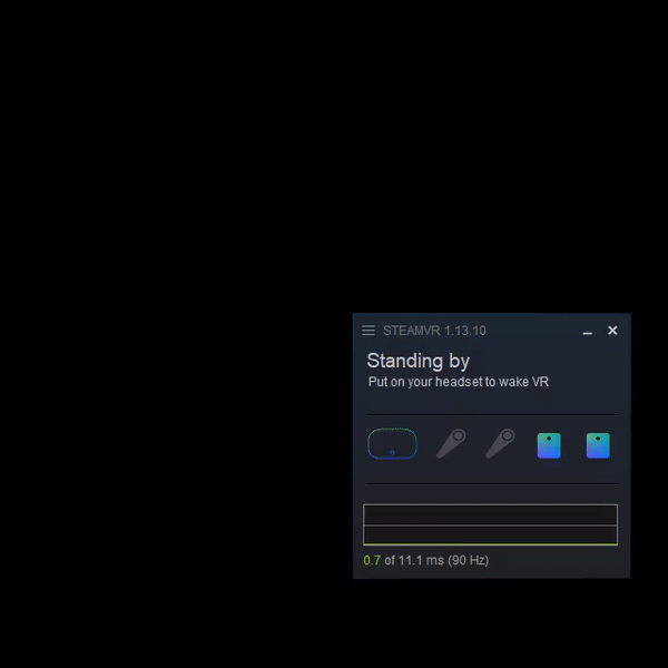 Disable Steam Room VR Mirroring